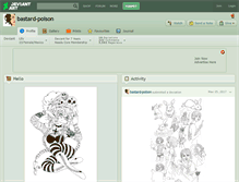 Tablet Screenshot of bastard-poison.deviantart.com