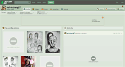Desktop Screenshot of kelvinzhang87.deviantart.com