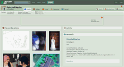 Desktop Screenshot of peluchepikachu.deviantart.com