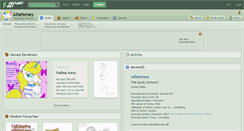 Desktop Screenshot of alfahorsey.deviantart.com