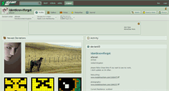 Desktop Screenshot of idontknowiforgot.deviantart.com