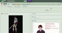 Desktop Screenshot of milante.deviantart.com