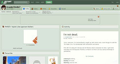 Desktop Screenshot of invaderzim867.deviantart.com