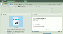Desktop Screenshot of dembsky.deviantart.com