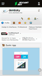 Mobile Screenshot of dembsky.deviantart.com