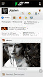 Mobile Screenshot of josslen.deviantart.com