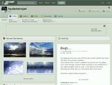 Tablet Screenshot of haudankaivajasi.deviantart.com