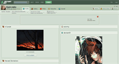 Desktop Screenshot of kyon-neko.deviantart.com