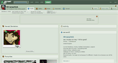 Desktop Screenshot of nirvanachick.deviantart.com
