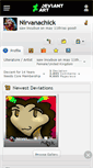 Mobile Screenshot of nirvanachick.deviantart.com
