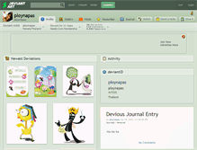 Tablet Screenshot of ploynapas.deviantart.com