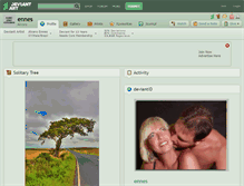Tablet Screenshot of ennes.deviantart.com