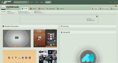Desktop Screenshot of manniemedic.deviantart.com