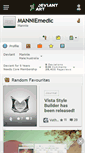 Mobile Screenshot of manniemedic.deviantart.com