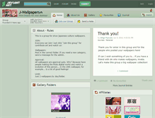 Tablet Screenshot of j-wallpapers.deviantart.com