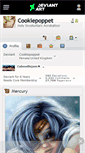 Mobile Screenshot of cookiepoppet.deviantart.com