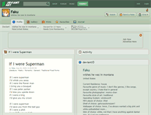 Tablet Screenshot of faku.deviantart.com