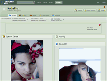 Tablet Screenshot of kadrapro.deviantart.com