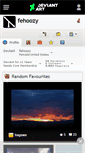 Mobile Screenshot of fehoozy.deviantart.com