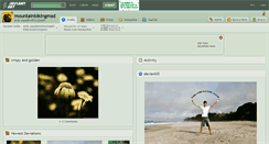 Desktop Screenshot of mountainbikingmad.deviantart.com