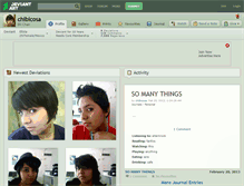 Tablet Screenshot of chibicosa.deviantart.com