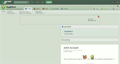 Desktop Screenshot of deathkiwi.deviantart.com