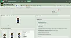 Desktop Screenshot of narutoofthewind.deviantart.com