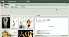 Desktop Screenshot of childkiller.deviantart.com