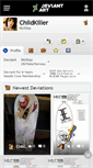 Mobile Screenshot of childkiller.deviantart.com