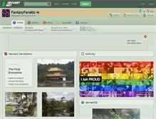 Tablet Screenshot of fantasyfanatic-m.deviantart.com