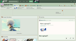 Desktop Screenshot of byakuran-fans.deviantart.com