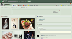 Desktop Screenshot of indigoshift13.deviantart.com