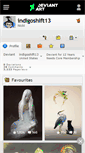 Mobile Screenshot of indigoshift13.deviantart.com