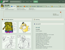 Tablet Screenshot of no-wai.deviantart.com