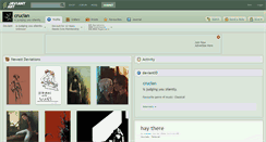 Desktop Screenshot of crucian.deviantart.com