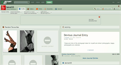 Desktop Screenshot of bevel33.deviantart.com