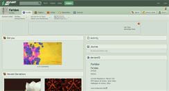 Desktop Screenshot of faridee.deviantart.com
