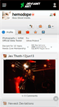 Mobile Screenshot of hemodope.deviantart.com