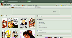 Desktop Screenshot of laaritonks.deviantart.com