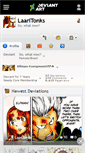 Mobile Screenshot of laaritonks.deviantart.com
