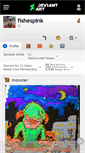 Mobile Screenshot of fishespink.deviantart.com