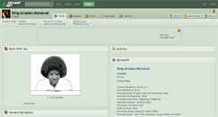 Desktop Screenshot of king-arsalan-monawar.deviantart.com