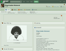 Tablet Screenshot of king-arsalan-monawar.deviantart.com