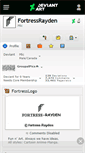 Mobile Screenshot of fortressrayden.deviantart.com