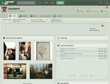Tablet Screenshot of cllozdemir.deviantart.com