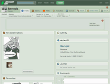 Tablet Screenshot of bawwplz.deviantart.com