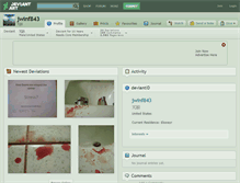 Tablet Screenshot of jwinf843.deviantart.com