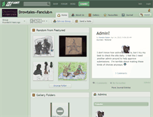 Tablet Screenshot of drowtales--fanclub.deviantart.com
