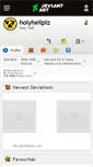 Mobile Screenshot of holyhellplz.deviantart.com