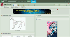 Desktop Screenshot of angesdechus1.deviantart.com